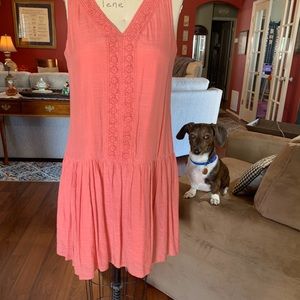 Summer Peach Dress